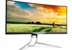 acer brings curved qhd gaming display amd freesync acer qhd acer monitor amd freesync