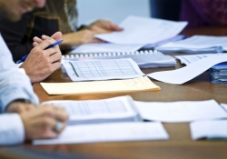 project management business paperwork