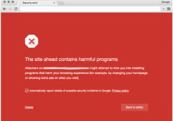 google safe browsing phishing malicious software firefox chrome safari web security