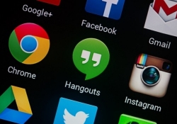 google hangouts android material design