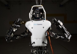 boston dynamics humanoid atlas robot takes stroll woods robots atlas boston dynamics video bipedal
