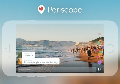 periscope landscape twitter live streaming live stream