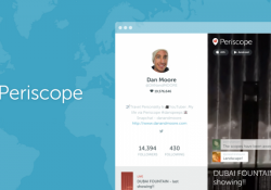 periscope watch web profiles web app mobile app live-stream live-streaming