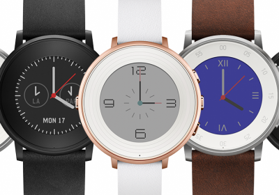 pebble watch smartwatch wearable round smartwatch pebble time round