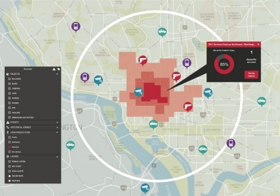 hitachi minority report crime visualization predictive crime analytics avrio pantascene