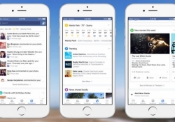 facebook update google now notifications cards facebook app