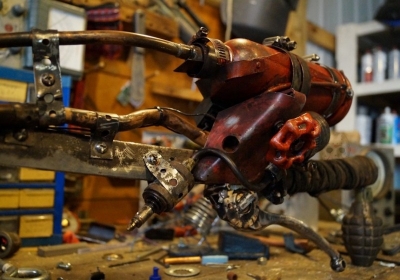 fallout flaming sword weapon built real life amazing fallout 4 shishkebab sword flaming sword