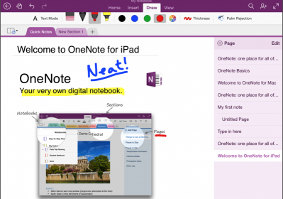 microsoft onenote