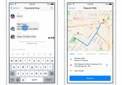 uber facebook messenger facebook messenger messenger transportation ride-hailing service