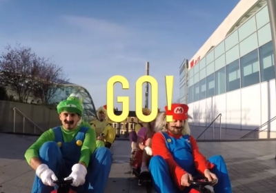 mario kart found