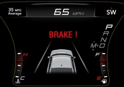 carmakers nhtsa autonomous car self-driving car automakers automatic emergency braking aeb safety feature iihs