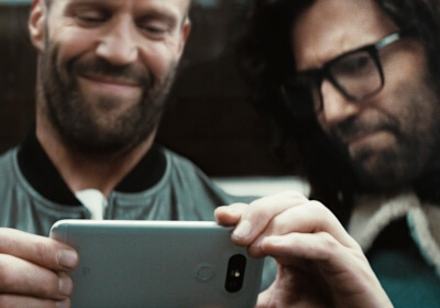 jason statham smartphone lg commercial modular smartphone ad lg g5