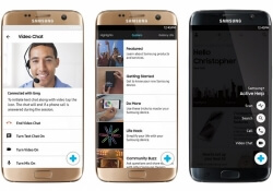 samsung apps remote access samsung galaxy s7 galaxy s7 edge samsung app samsung assist remote troubleshooting customer service reps live chat
