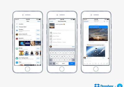 messenger dropbox facebook f8 conference apps messenger integration sharing files