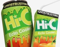 thirsty ghostbusters ecto cooler coca-cola nostalgia hi-c hi-c ecto cooler juice juice drink