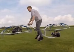 watch internet favorite mad scientist build fully functional hoverbike ford found maker colin furze british maker hoverbike hover bike halo ghost