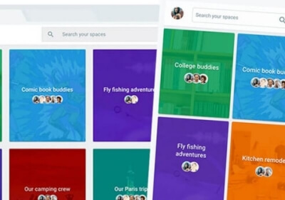 google spaces social network sharing
