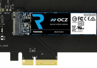 ocz rd400 pcie nvme ssd toshiba storage ssd pcie nvme solid state storage