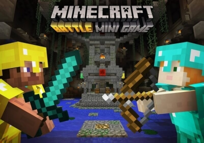 minecraft pvp battle microsoft multiplayer gaming console multiplayer mode