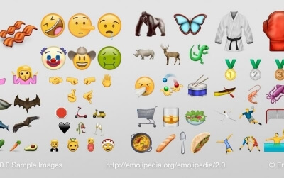 emojis released including avocado pregnant woman selfie
