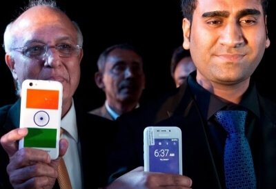 controversial smartphone phone indian ringing bells freedom 251