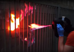 terrifying helmet doubles flamethrower cyclops visor sufficiently advanced x-men cyclops comic book items youtubers