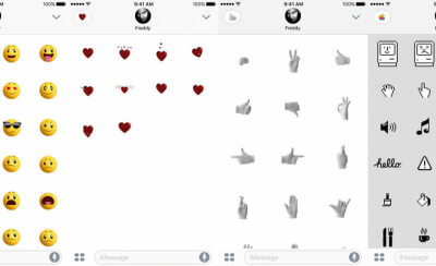 apple ios imessage emoji messages ios 10 animated emoji sticker packs ios 10 sticker packs