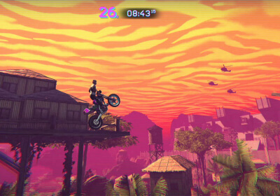 beating trials blood dragon ubisoft demo trials of the blood dragon demo challenge