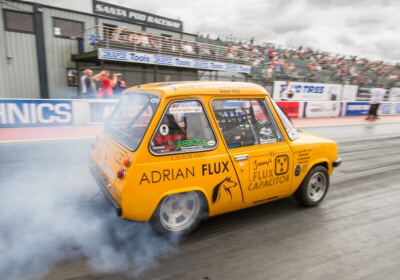 flux capacitor speed electric vehicle ev fast electric car speed record quickest electric car jonny smith enfield 8000