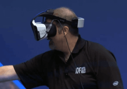 intel project alloy wireless virtual reality vr vr headset intel developer forum brian krzanich mixed reality wireless vr headset idf 2016
