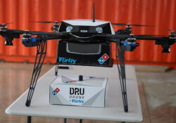 dominos drone drone deliveries