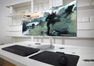 samsung ifa monitor freesync ultra wide quantum dot monitor ifa 2016 samsung gaming monitors cf791 cfg70 gaming monitors