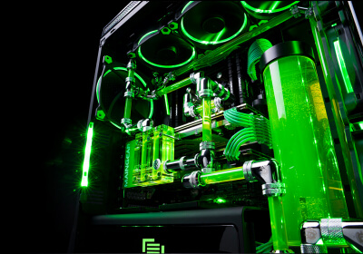 maingear r1 razer edition razer nzxt maingear ifa liquid cooling pc gaming pc boutique pc watercooled custom ifa 2016 r1 razer edition overclocked superstock