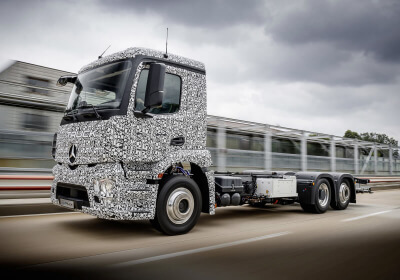 mercedes-benz urban etruck electric truck
