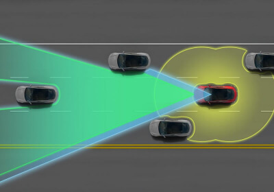 tesla autopilot self driving car car tech radar