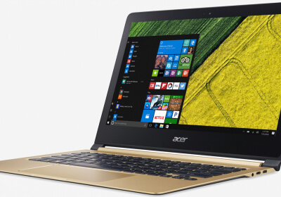 acer swift world thinnest notebook shipping