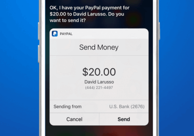 siri paypal paypal siri voice integration siri paypal payemnts ios 10