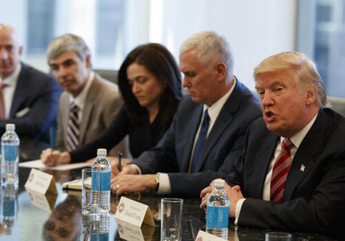 Donald Trump meets with the tech elite, offers a helping hand | TechSpot