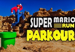 life super mario run nintendo mario found parkour