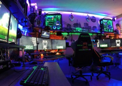 gaming hardware gaming pc case mods rgb lighting