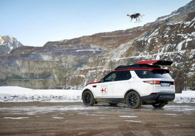 land rover discovery drone suv land rover