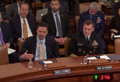 fbi nsa trump russia russia hacking wiretapping donald trump james comey michael rogers fbi nsa congress hearing house intelligence committee