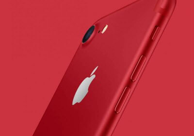 apple ipad iphone red