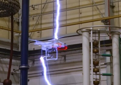 drone found lightning