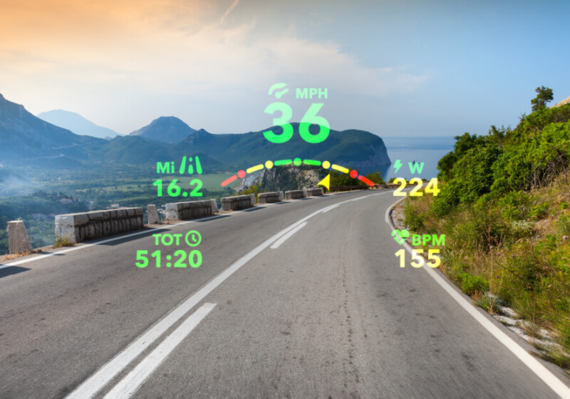 Cyclists may soon benefit from fighter pilot technology