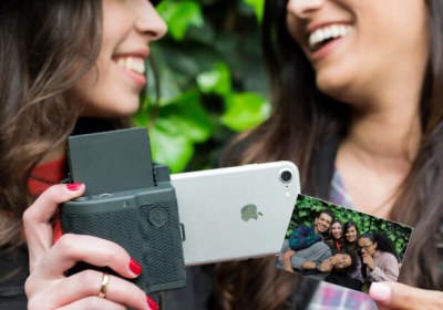compact iphone polaroid printer mobile printing ar photos