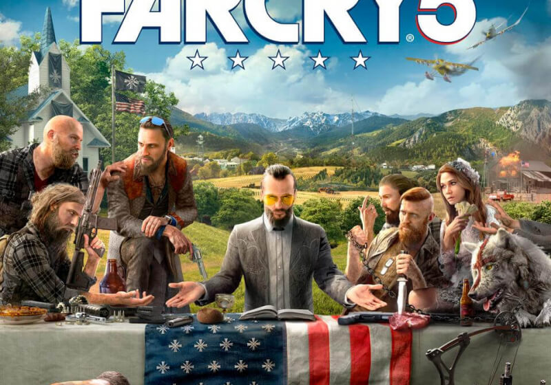 Far Cry 5's first artwork suggests the game will prove controversial among some groups