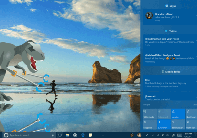 windows fall creators update cortana edge