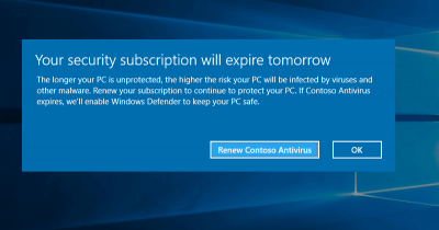 microsoft windows windows defender kaspersky anti-virus