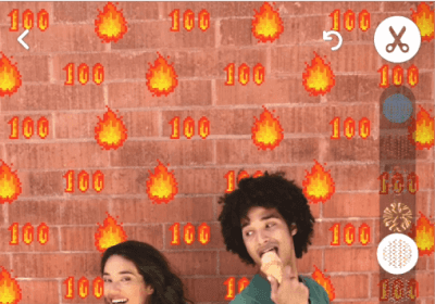 snapchat paperclip backdrop voice social snapchat